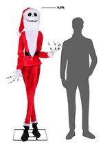 Jack Skellington as Sandy Claws Animatronic Decoration Alt 8