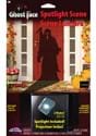 Ghost Face Silhouette with Spotlight