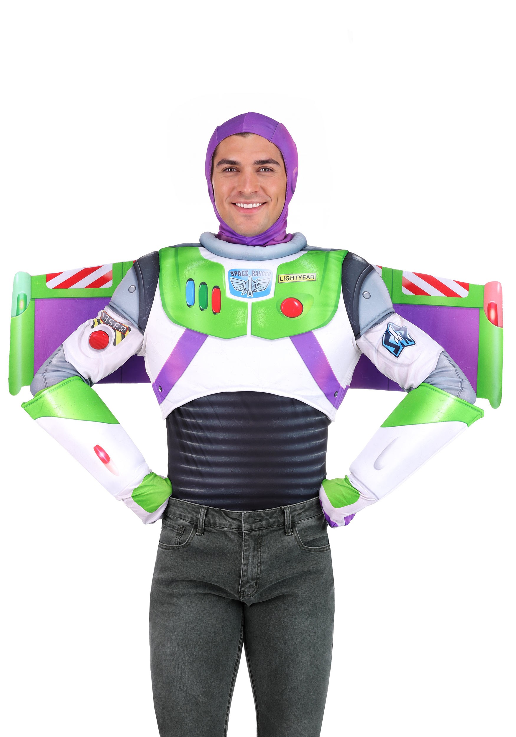 Men's Pixar Buzz Lightyear Accessory Costume Kit | Toy Story Accessories