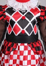 Girl's Wicked Red Jester Costume Alt 4