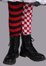 Girl's Wicked Red Jester Costume Alt 6