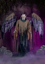 7 ft. Craggoth the Demon Gargoyle Animatronic Decoration Alt