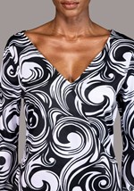 Plus Size Womens Foxy Disco Costume Jumpsuit Alt 5