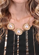 Women's Golden Disco Queen Costume Alt 2
