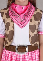 Girl's Pretty Pink Cowgirl Costume Alt 2