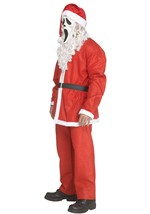 Ghost Face Plus Size Santa Pub Crawl Costume Alt 3