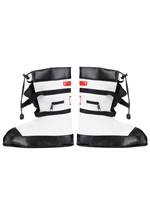 Kids White Astronaut Costume Boots Alt 1