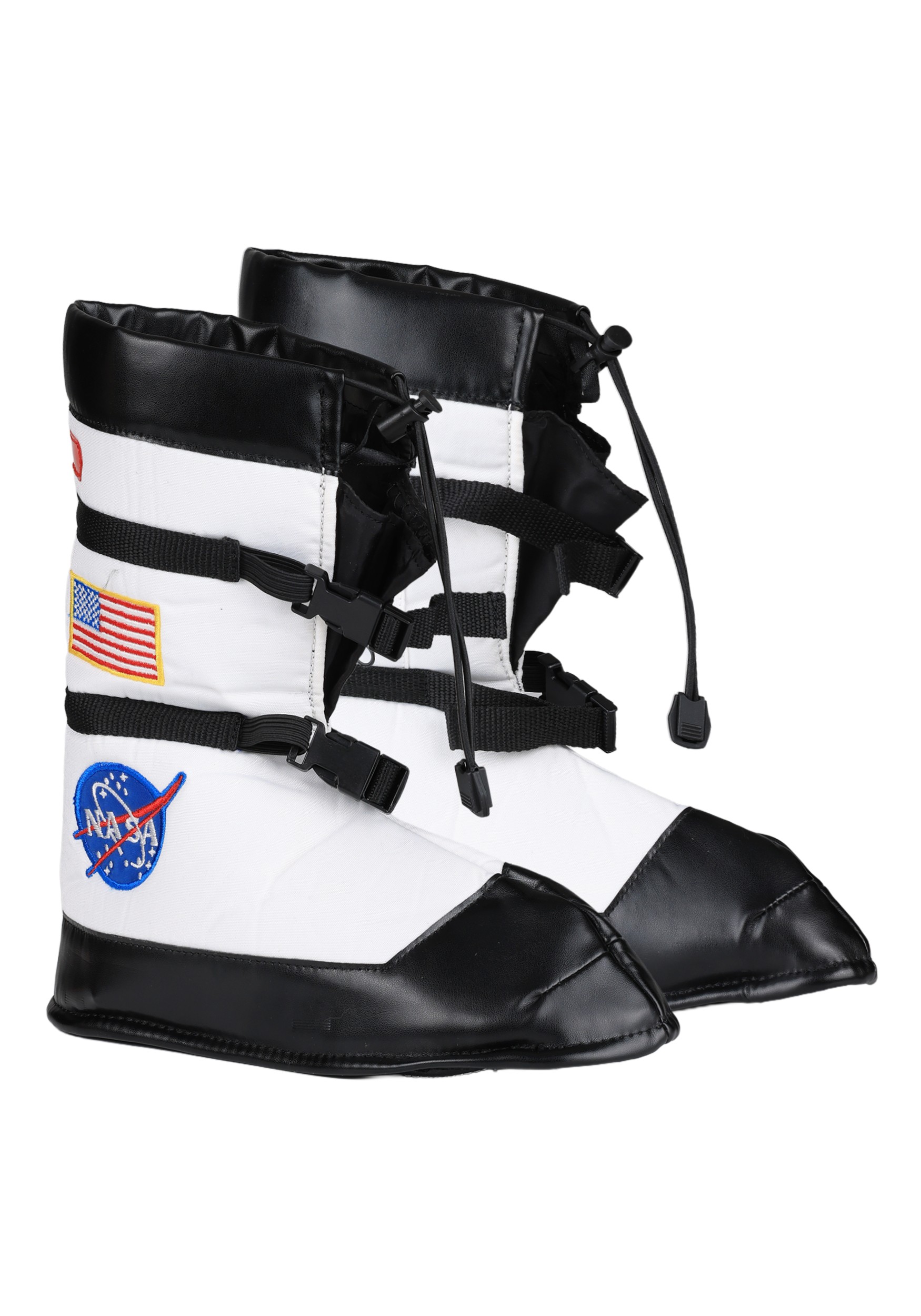 Child White Astronaut Costume Boots | Astronaut Accessories