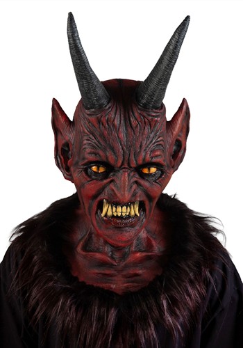 Adult Beelzebub the Horned Demon Costume Mask