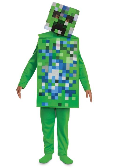 Kids Minecraft Charged Creeper Classic Jumpsuit
