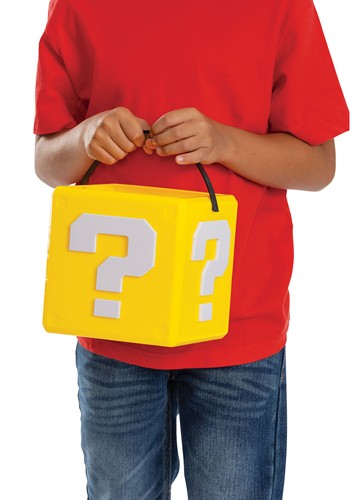 Super Mario Question Block Treat Pail