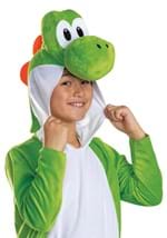 Kids Super Mario Yoshi Hooded Jumpsuit Alt 1