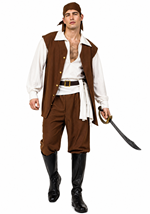 Plus Size Mens Caribbean Pirate Costume