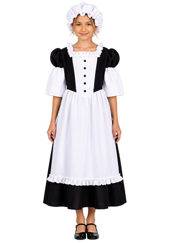 Girls Pilgrim Peasant Costume UPD