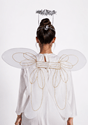 Adult White Angel Wings