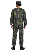 Teen Jungle Fighter Commando Costume Alt 1