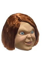 Adult Chucky Deluxe Latex Mask Alt 2