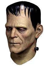 Frankensteins Monster Deluxe Latex Mask Alt 1