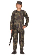 Kids Commando Camo Costume Alt 3