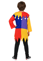 Kids Court Jester Costume  Alt 1