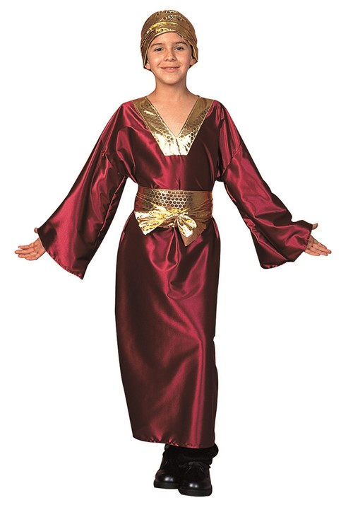 Boys Wine Wiseman Robe Costume