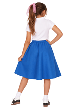 Child BLUE POODLE SKIRT Accessory Alt 1
