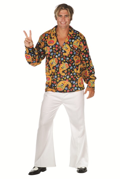 Plus Size Disco Duke Costume for Men