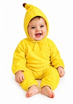 Infant Yellow Banana Pajama Costume