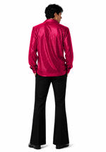 Mens Disco Inferno Red Costume Alt 1