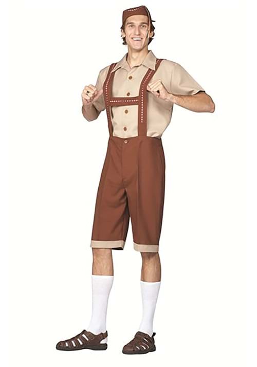Wilhem Witbier German Lederhosen Costume Mens