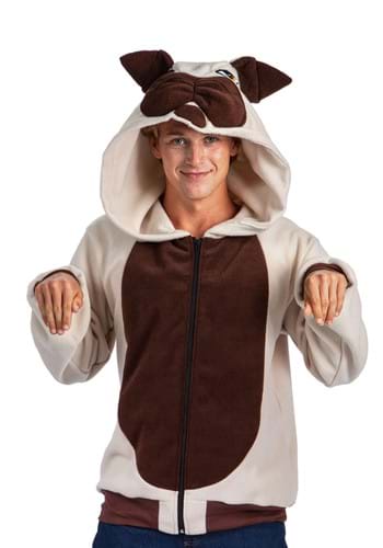 Adult Butch the Bulldog Costume Hoodie