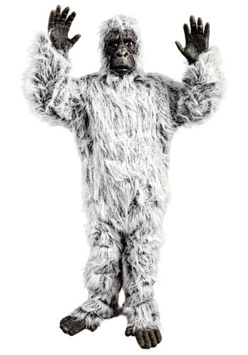 Adult White Gorilla Costume