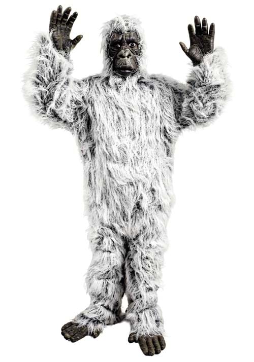 Adult White Gorilla Costume