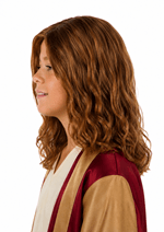 Child Jesus Costume Wig Alt 1