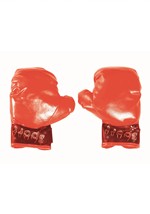 Small Red Boxing Costume Gloves