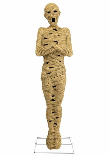 6FT Fiery Fahir the Muted Mummy Animatronic Decoration