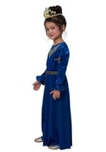 Girls Blue Royal Renaissance Princess Costume Alt 2