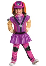 Girls Paw Patrol Dino Movie Skye Deluxe Costume
