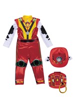 Kids Paw Patrol Dino Movie Marshall Deluxe Costume Alt 2