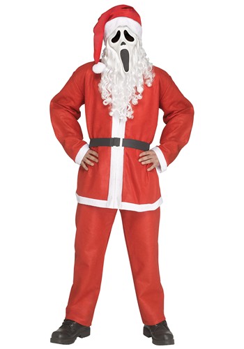 Ghost Face Santa Pub Crawl Costume