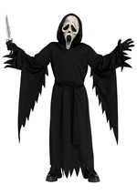 Kids Aged Ghost Face Costume