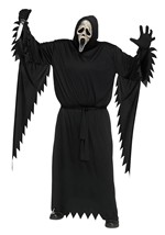 Plus Size Adult Aged Ghost Face Costume