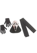 Adult Mens Splatter Ghost Face Costume Alt 1