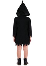 Toddler Girls Glitter Bling Ghost Face Costume Alt 5