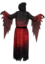 Kids Midnight Red Ghost Face Costume Alt 2
