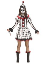 Womens Harlequin Ghost Face Costume