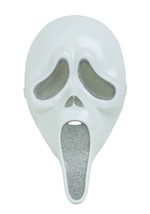 Womens 30th Anniversary Lady Silver Ghost Face Costume Alt 3