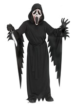 Kids Splatter Ghost Face Costume