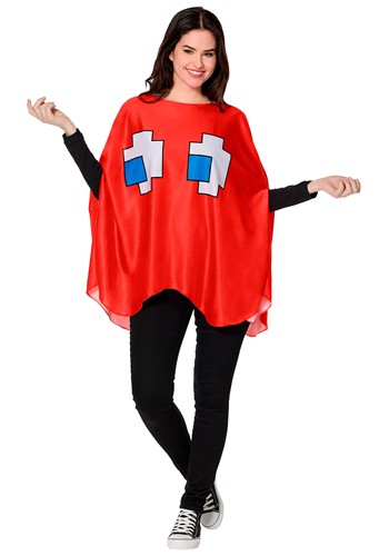 Adult Blinky PAC MAN Poncho Costume