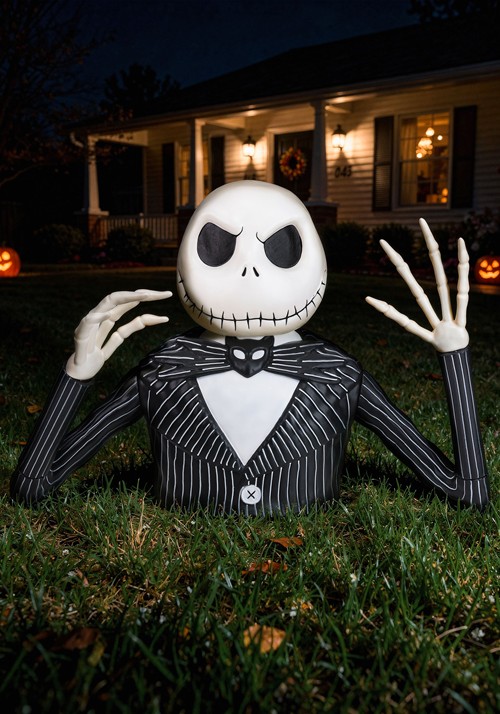 3FT Jack Skellington Ground Breaker Yard Decoration